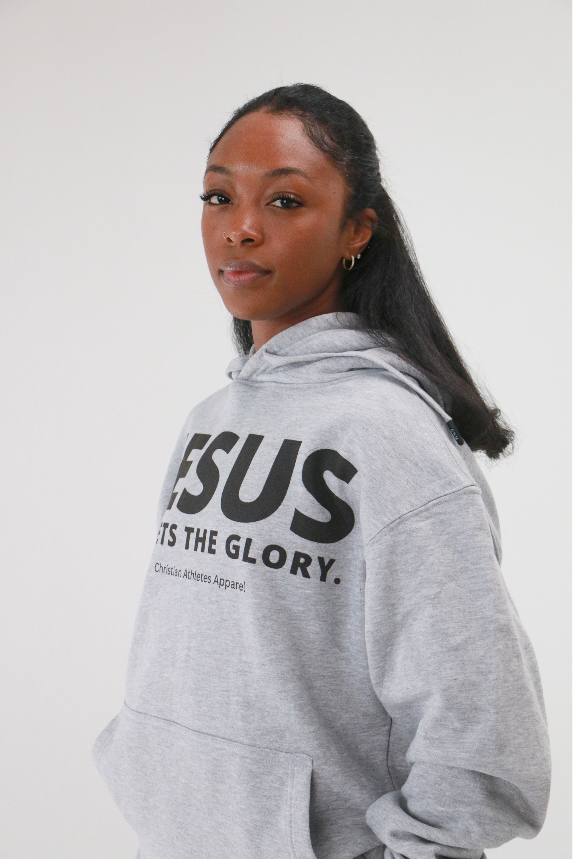Image of Women's Jesus Gets The Glory Hoodie